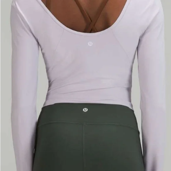 Lululemon Align Long Sleeve Pink. Tag was removed but it’s a size 2. So soft! - Picture 10 of 10